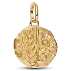 PANDORA - Charm Medallon Trigo Mujer