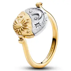 PANDORA - Anillo Medallon Reversible Mujer