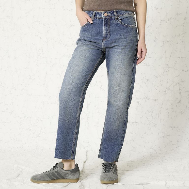 Jeans Mujer 08 Straight Corpped Fit