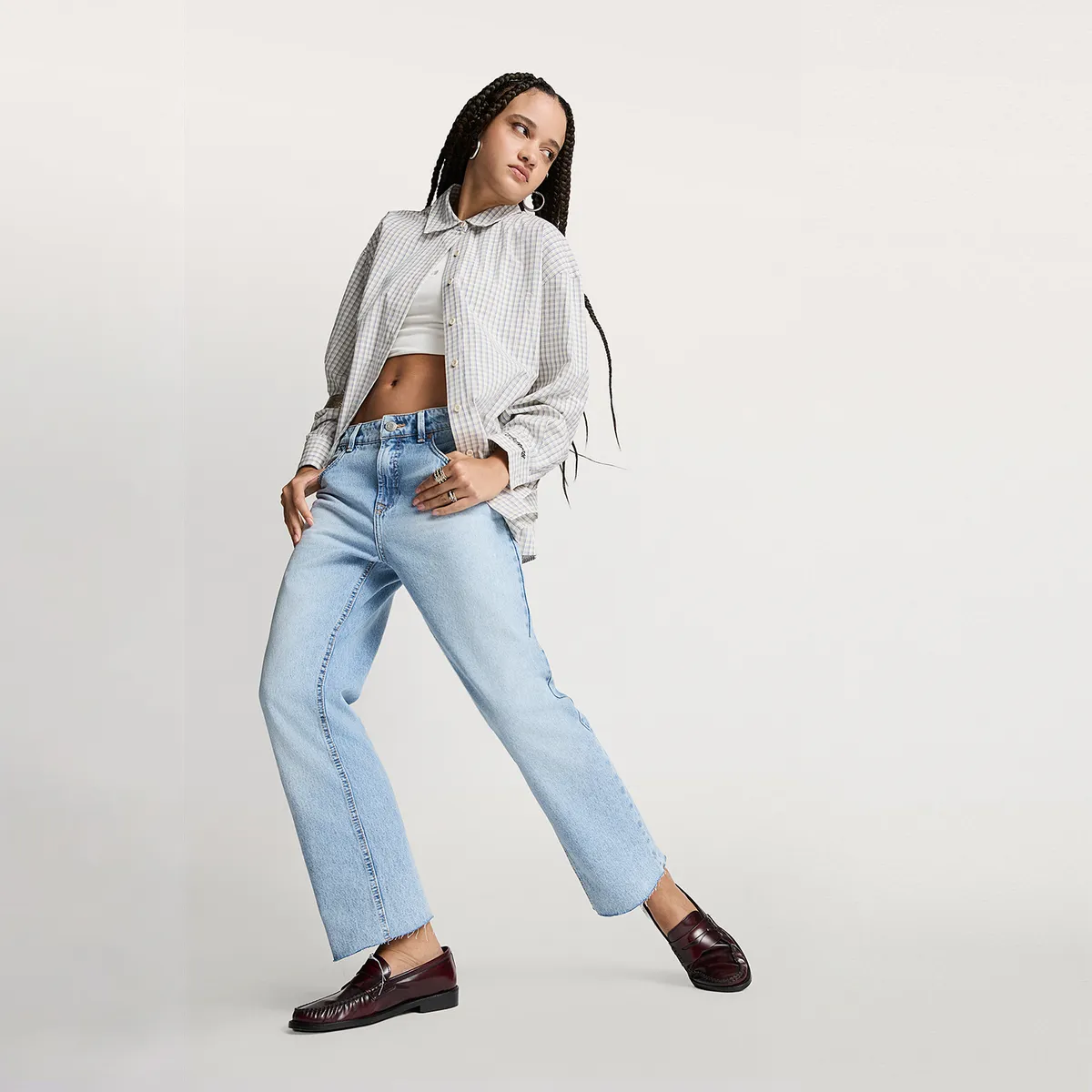 AMERICANINO - Jeans Mujer 08 Straight Corpped Fit Americanino