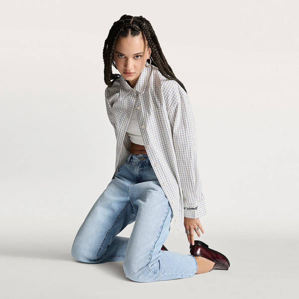 AMERICANINO - Jeans Mujer 08 Straight Corpped Fit Americanino