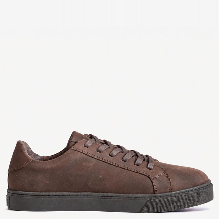 Zapato Casual Hombre Cuero Café