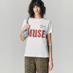 MALVA - Polera Muse Blanca Mujer