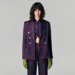 MALVA - Blazer Delfina Flower Mujer