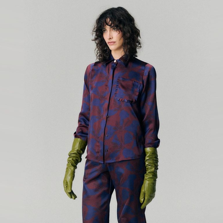 Blusa Amelia Flower Mujer