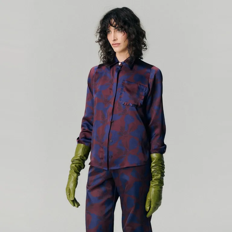 Blusa Amelia Flower Mujer