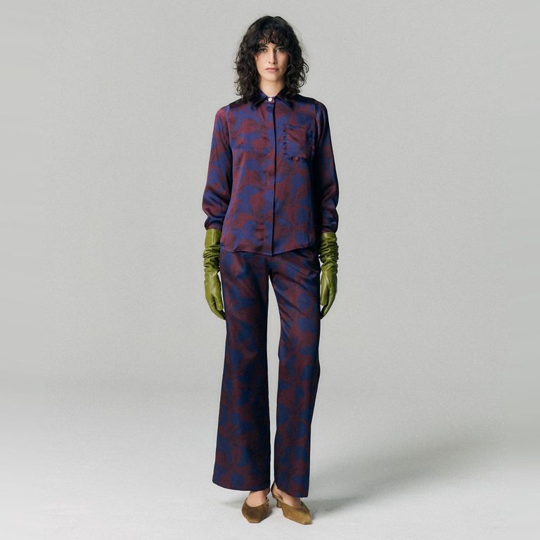 Pantalón Majo Flower Mujer