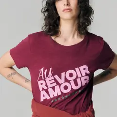 MALVA - Polera Women Burdeo Mujer