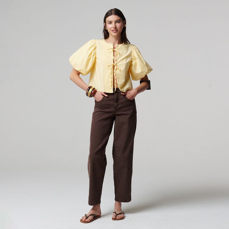 Blusa Joane Mnaga Globo Mujer