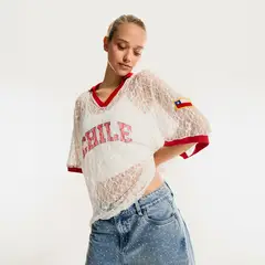 SYBILLA - Polera Chile Mujer