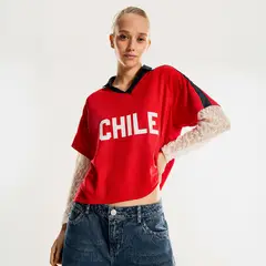 SYBILLA - Polera Chile Mujer