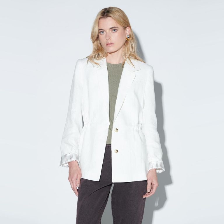 Blazer Aveline Crudo Mujer