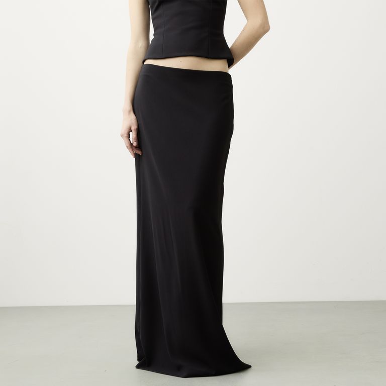 Falda Larga Mujer Cranberry Chic x
