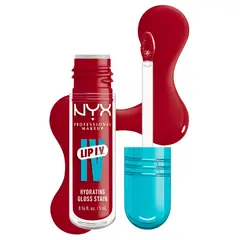 NYX PROFESSIONAL MAKEUP - Lip IV Tinta de Labios Hidratante Larga Duración Cherry Drenched