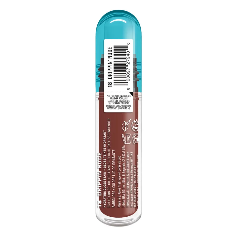 Nyx Professional Makeup Lip IV Hydrating Stain Drippin Nude, foto 8
