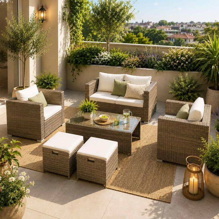 Living Terraza Brisbane 6 Sillas