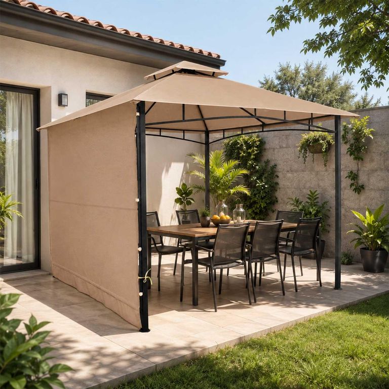 Pérgola Quintay 3x3 Café