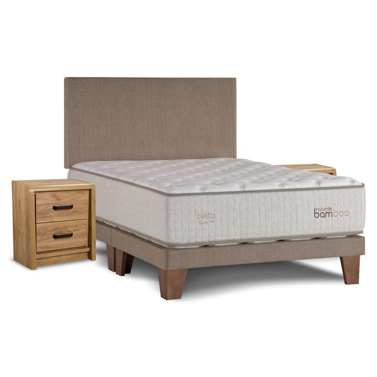 Cama Europea Naturals Bamboo Super King