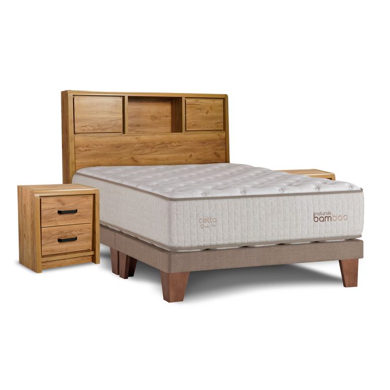 Cama Europea Naturals Bamboo King