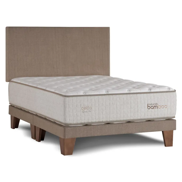 Cama Europea Naturals Bamboo 2 Plazas BD