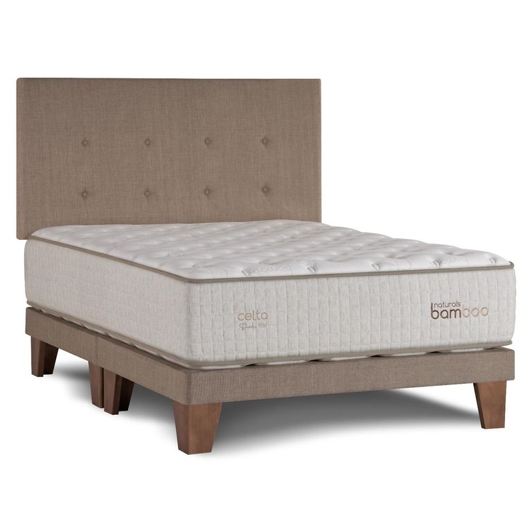 Cama Europea Naturals Bamboo 2 Plazas BD
