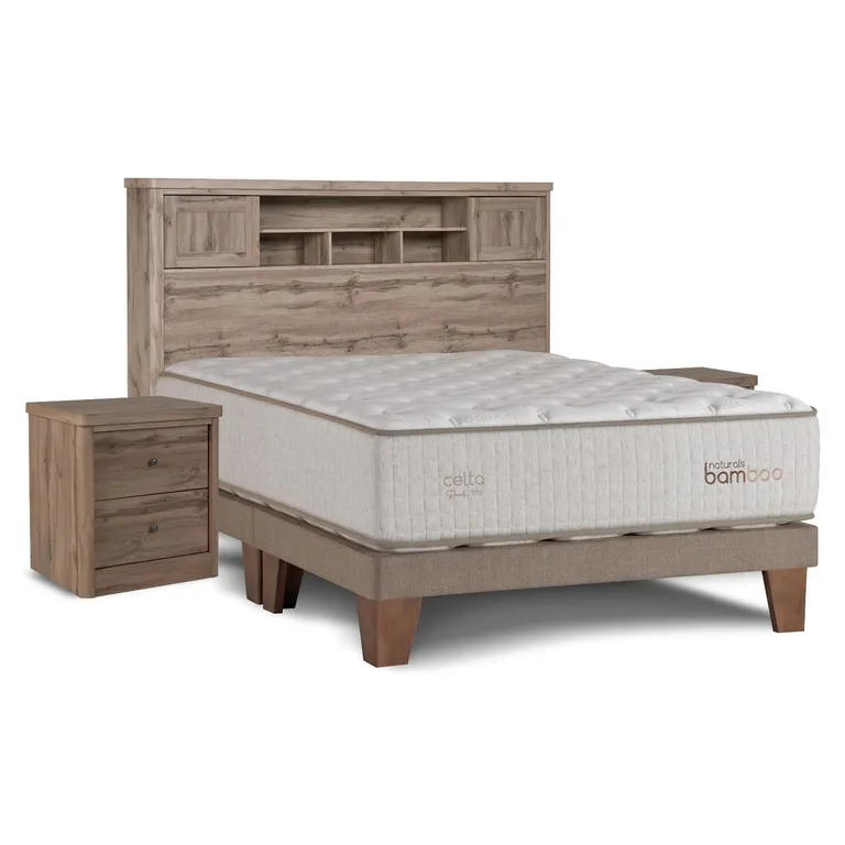 Cama Europea Naturals Bamboo Super King