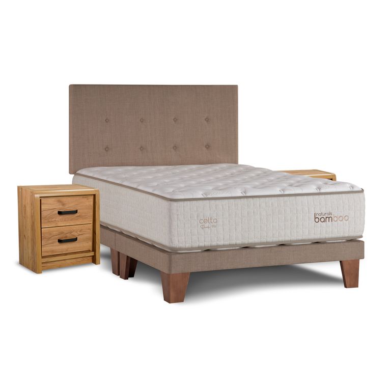 Cama Europea Naturals Bamboo Super King