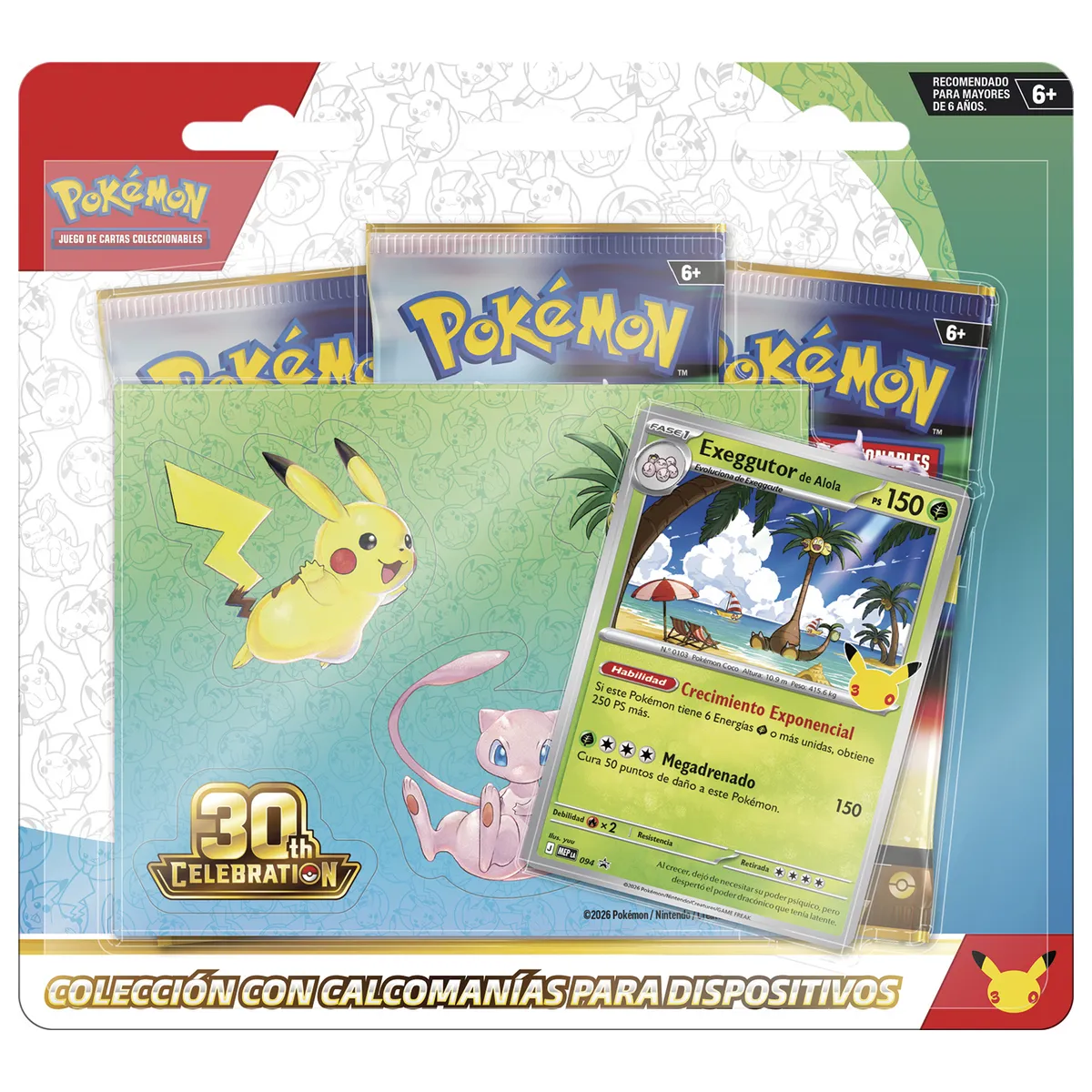 POKEMON - Caja 30 Aniversario Tech Sti Pokémon
