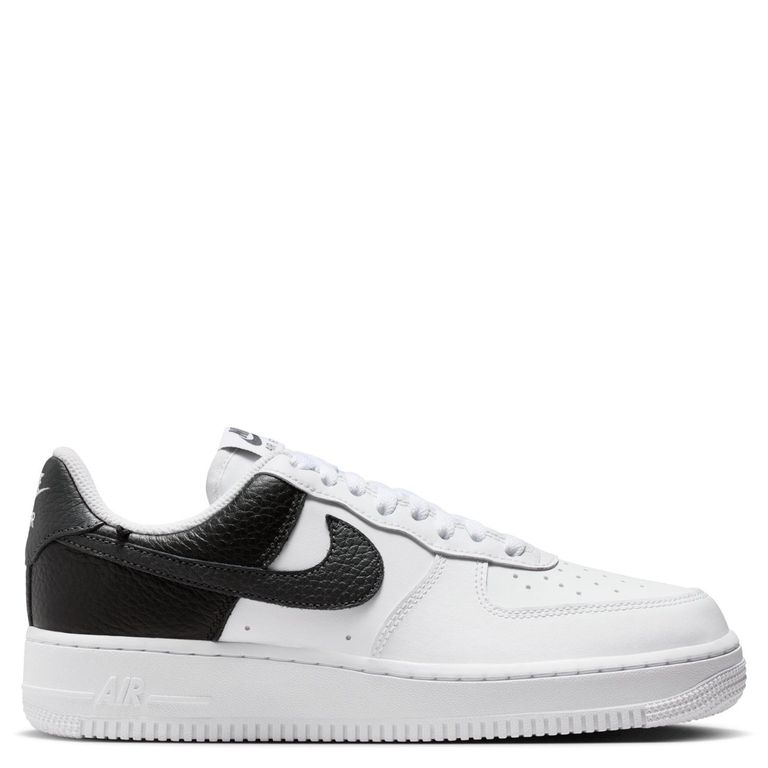 Air Force 1 Zapatilla Urbana Mujer Cuero Negro