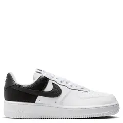 NIKE - Air Force 1 Zapatilla Urbana Mujer Cuero Negro
