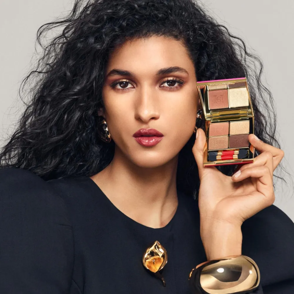 Carolina Herrera Eyeconica Quad Palette 01 Bold In Gold, foto 3