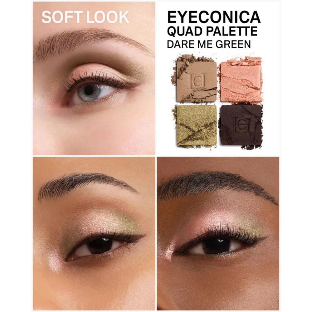 Carolina Herrera Eyeconica Quad Palette 03 Dare Me Green, foto 2