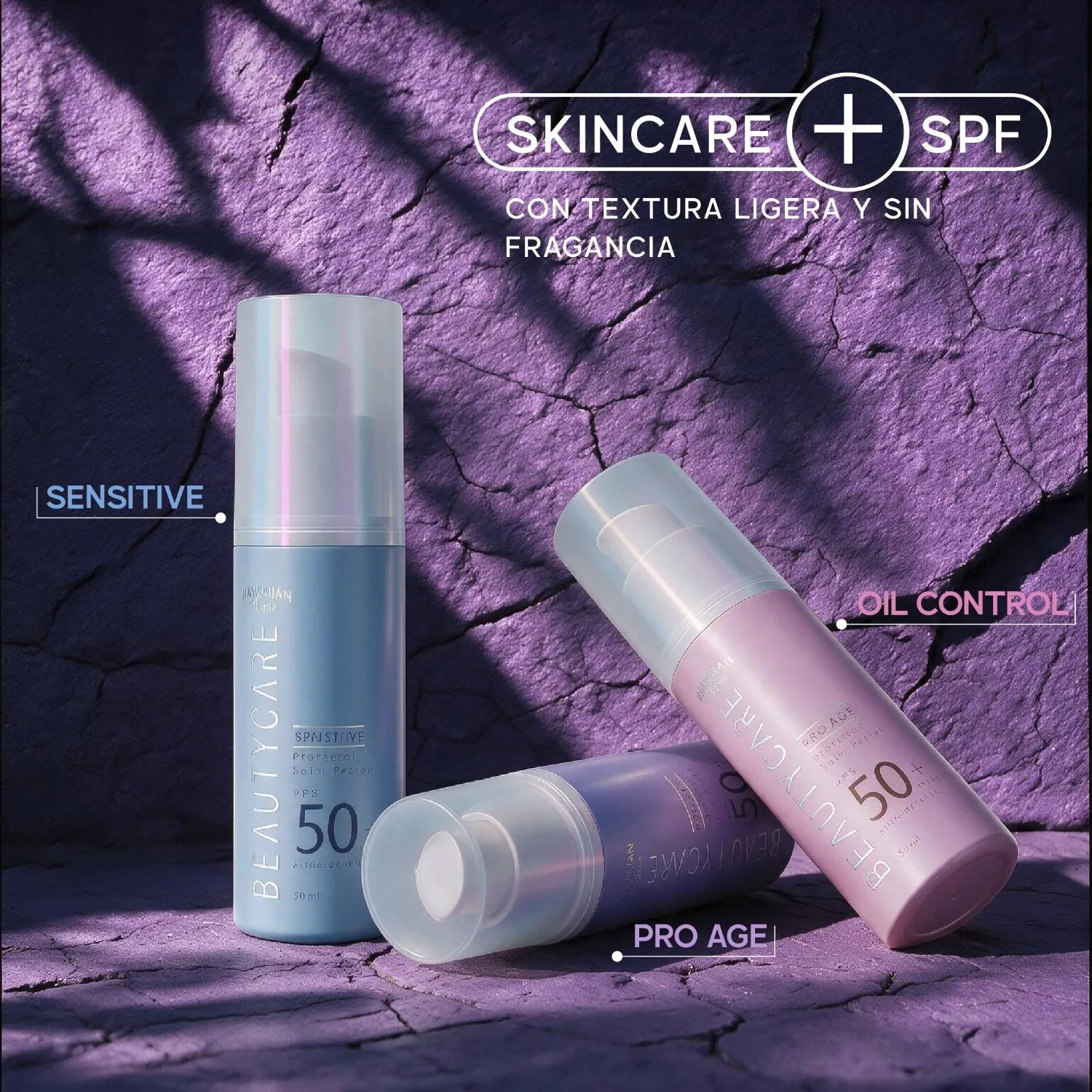 B&C BEAUTY CARE Protector Solar Oil Control Loción FPS 50+ 50ML
