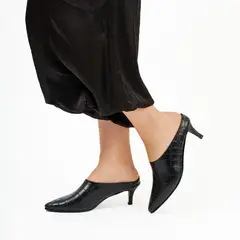 ALBA Y ADELA - Zapato Casual Mujer Cuero Negro