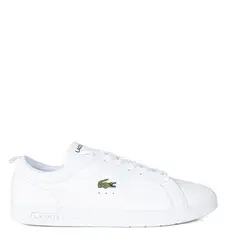 LACOSTE - Carna Base Zapatilla Urbana Hombre Cuero Blanco
