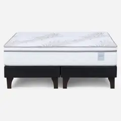 ROSEN - Cama Europea Neo Plus 2 Plazas X 2.00 CM Base Dividida