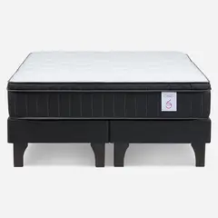 ROSEN - Cama Europea New Style 6 Plus 2 Plazas X 2.00 CM Base Dividida