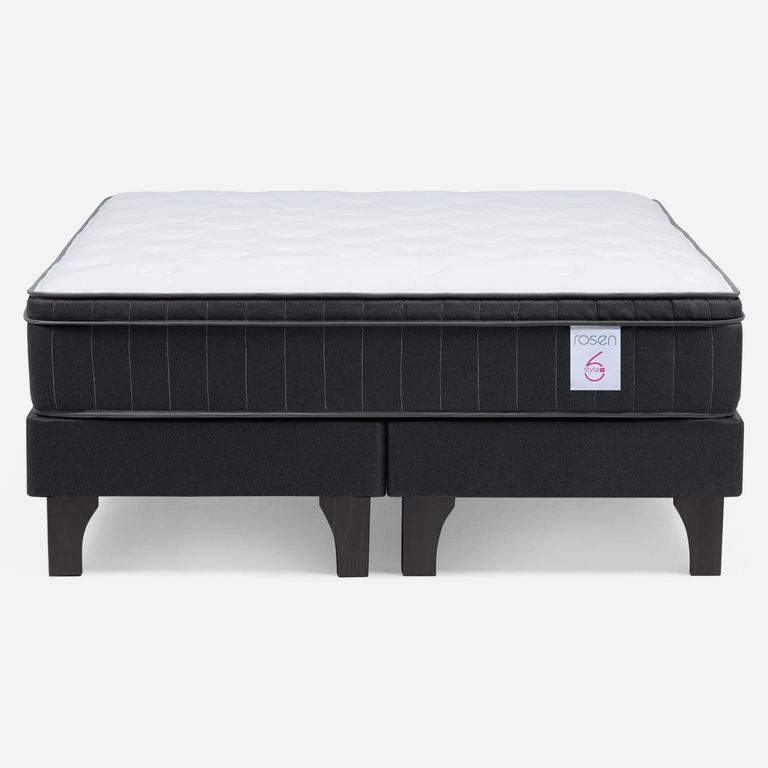 Cama Europea New Style 6 Plus King X 2.00 CM Base Dividida