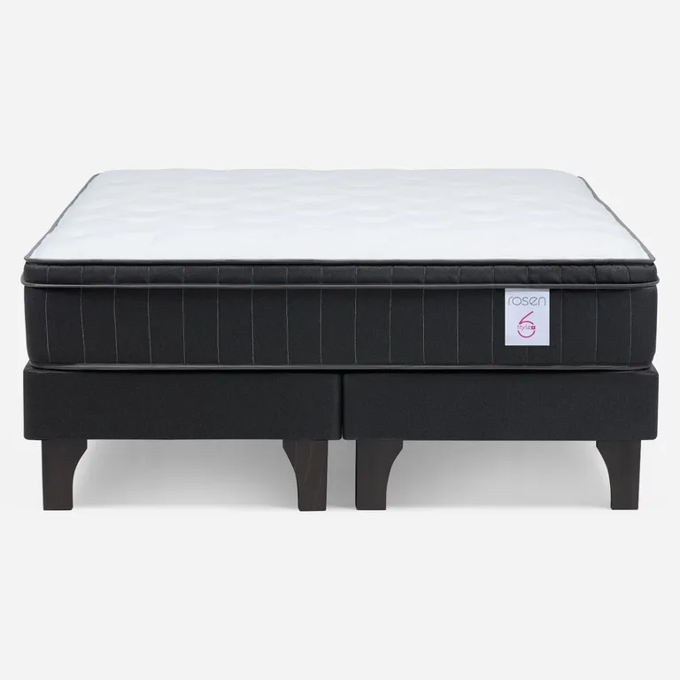 Cama Europea New Style 6 Plus Super King X 2.00 CM Base Dividida