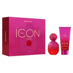 ANTONIO BANDERAS - Perfume Mujer Estuche The Icon Supreme Eau de Parfum Intense for Women 100 ml + Loción Corporal for Women 75 ml