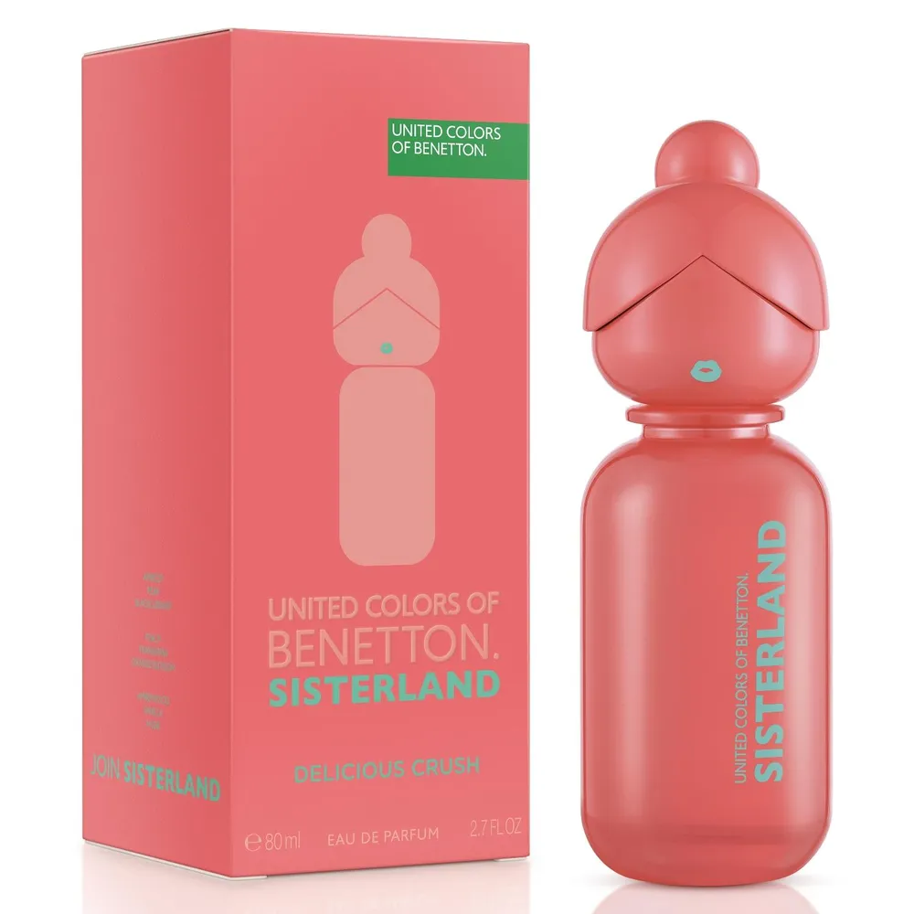 Perfume Mujer United Colors of Sisterland Delicious Crush Eau de Parfum 80 ml, foto 2