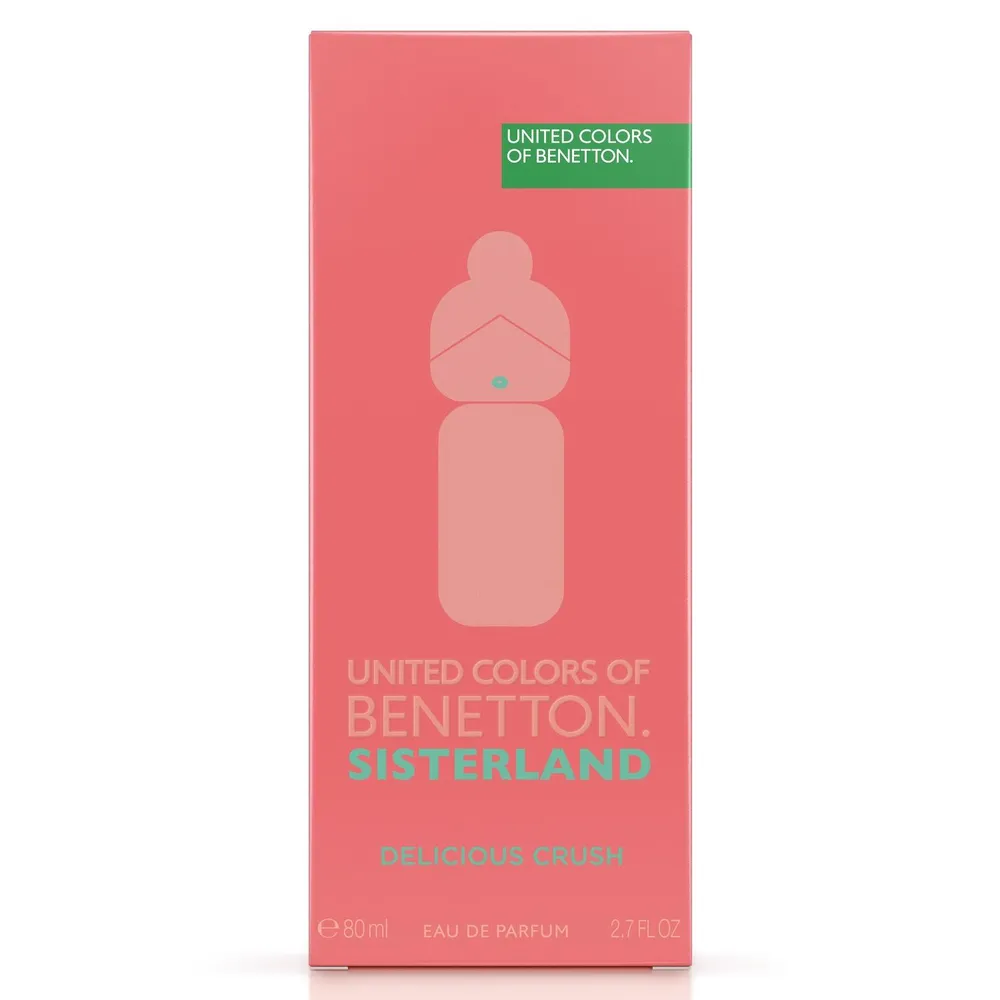 Perfume Mujer United Colors of Sisterland Delicious Crush Eau de Parfum 80 ml, foto 3