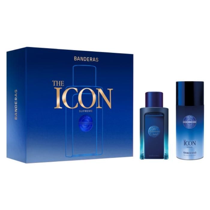Perfume Hombre Estuche The Icon Supreme Eau de Parfum Intense for Men 100 ml + 24h Desodorante Spray 150 ml
