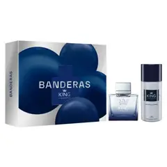 ANTONIO BANDERAS - Perfume Hombre Set King of Seduction Eau de Toilette For Men 100 ml + Aftershave Balm 75 ml