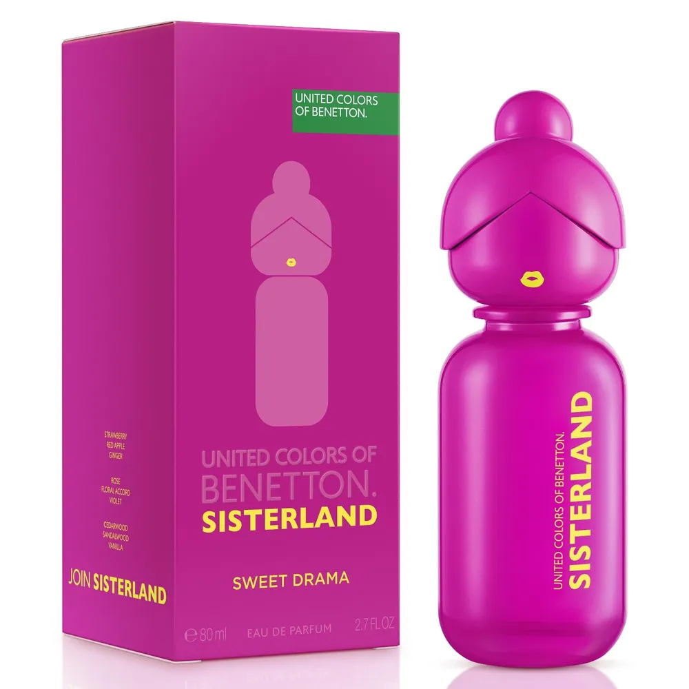 Perfume Mujer United Colors of Sisterland Sweet Drama Eau de Parfum 80 ml, foto 2