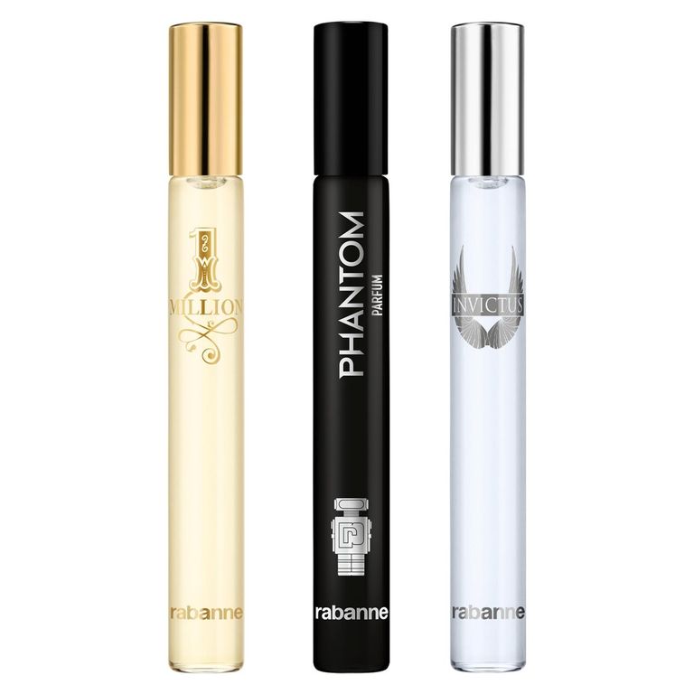 Perfume Hombre Estuche 1 Million Eau de Toilette 10 ml + Invictus Eau de Toilette 10 ml + Phantom Parfum 10 ml