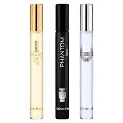 RABANNE - Perfume Hombre Estuche 1 Million Eau de Toilette 10 ml + Invictus Eau de Toilette 10 ml + Phantom Parfum 10 ml