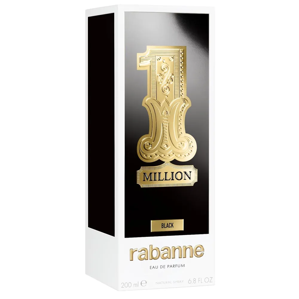Rabanne 1 Million Black EDP 200 ml, foto 3