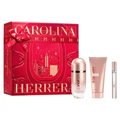 CAROLINA HERRERA - Perfume Mujer Estuche 212 VIP Rosé Eau de Parfum 80 ml + Loción Corporal 100 ml + Eau de Parfum 10 ml