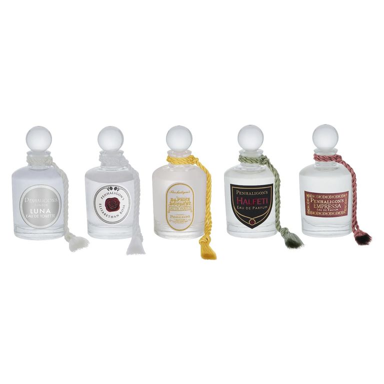 Estuche Elisabethan Rose Eau de Parfum 5 ml + Luna Eau de Toilette 5 ml + Empressa Eau de Parfum 5 ml + Halfeti Eau de Parfum 5 ml